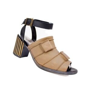 Papucei The Tiny Key Leather Sandal Women's Size 8.5/39 EU LIMITED EDITION RARE!